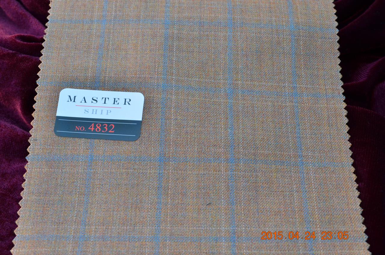 Custom Made Tuxedo, 100% Wool, Brown — Custom tuxedo