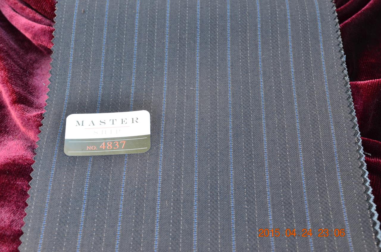 Custom Made Tuxedo, 100% Wool, Navy Blue — Custom tuxedo